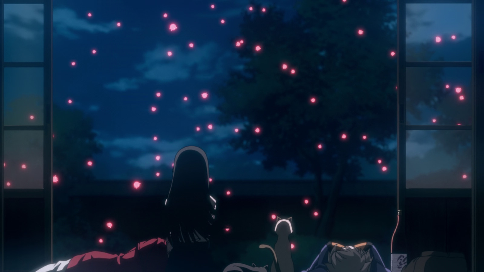 Makoto watches not-fireflies